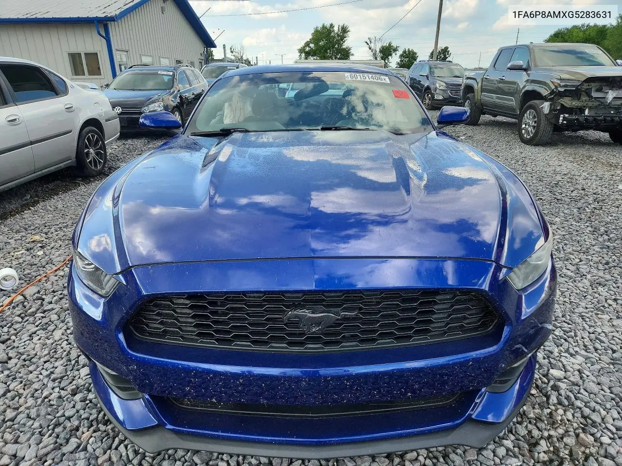 2016 Ford Mustang VIN: 1FA6P8AMXG5283631 Lot: 60151406