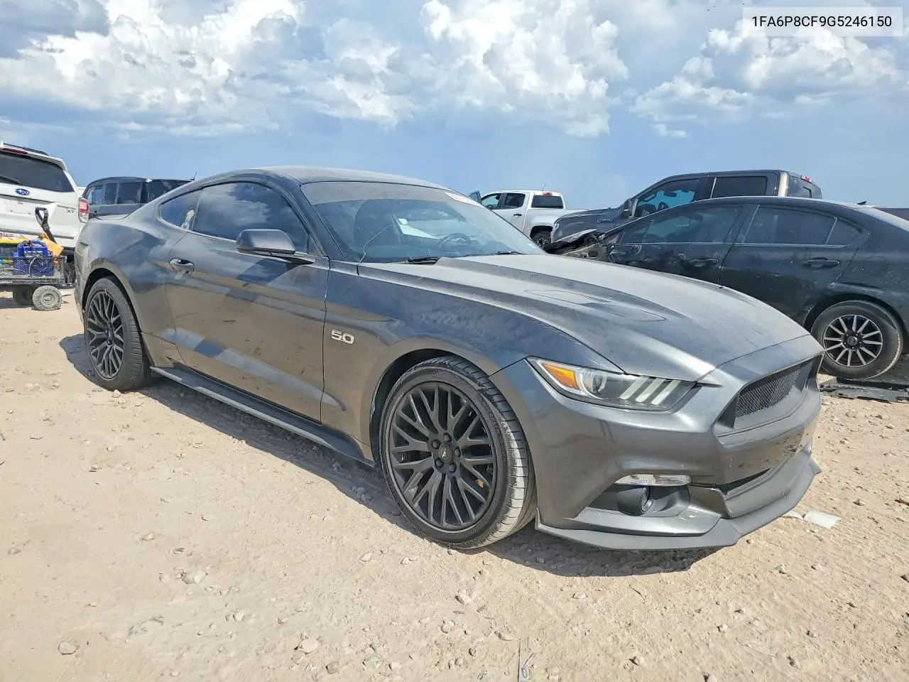 2016 Ford Mustang Gt VIN: 1FA6P8CF9G5246150 Lot: 60173806