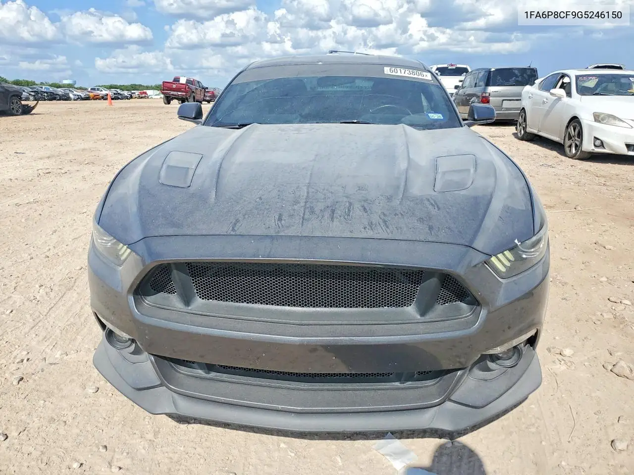 2016 Ford Mustang Gt VIN: 1FA6P8CF9G5246150 Lot: 60173806