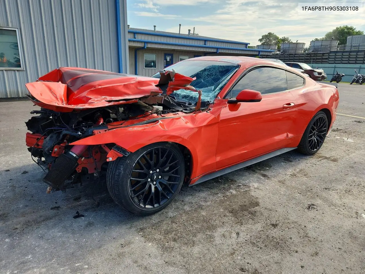2016 Ford Mustang VIN: 1FA6P8TH9G5303108 Lot: 61182626