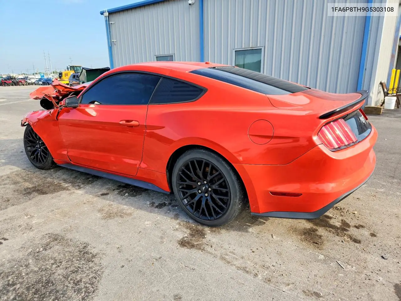 2016 Ford Mustang VIN: 1FA6P8TH9G5303108 Lot: 61182626