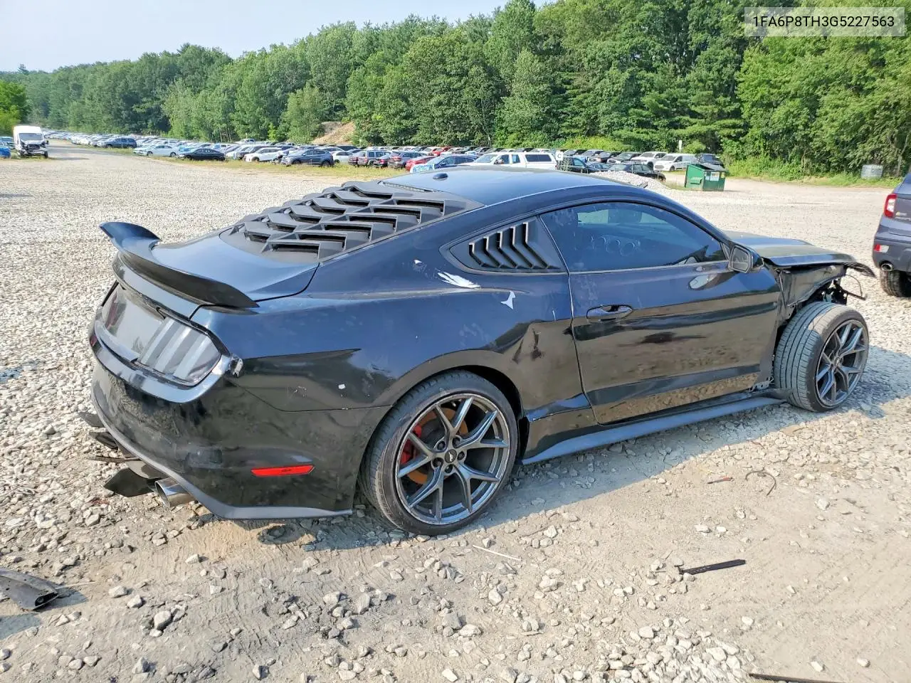 2016 Ford Mustang VIN: 1FA6P8TH3G5227563 Lot: 61694086
