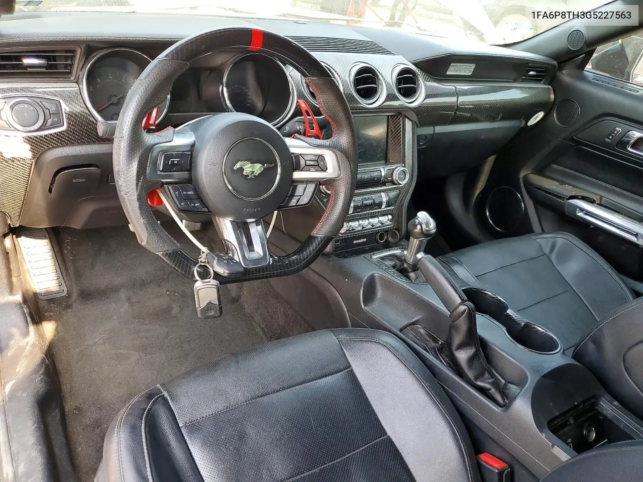 2016 Ford Mustang VIN: 1FA6P8TH3G5227563 Lot: 61694086
