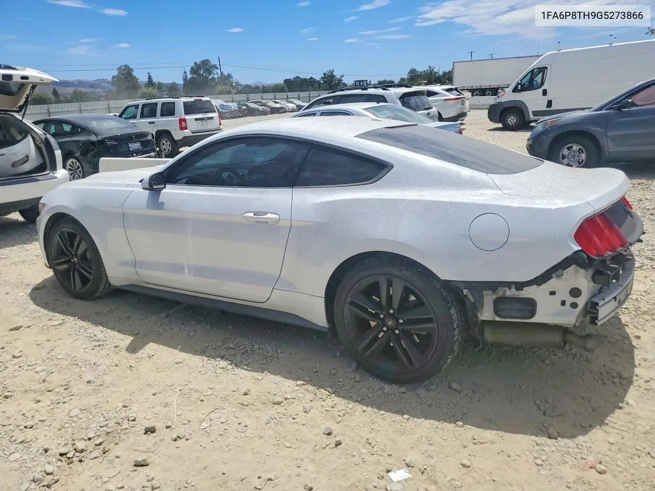 2016 Ford Mustang VIN: 1FA6P8TH9G5273866 Lot: 61718086