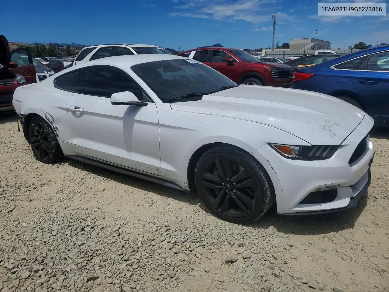 2016 Ford Mustang VIN: 1FA6P8TH9G5273866 Lot: 61718086