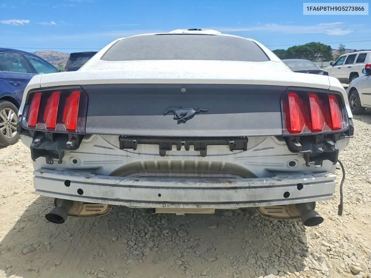 2016 Ford Mustang VIN: 1FA6P8TH9G5273866 Lot: 61718086