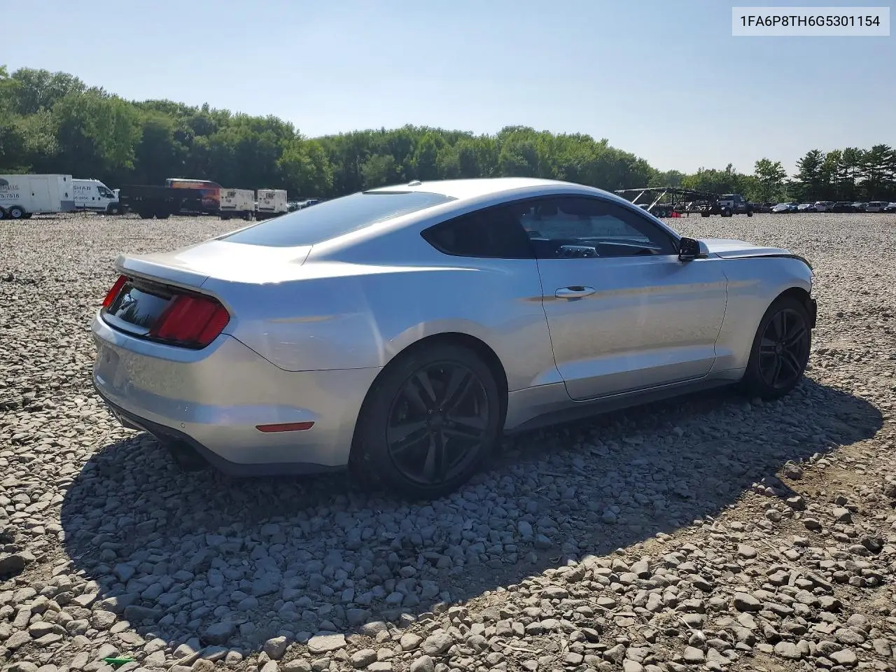 2016 Ford Mustang VIN: 1FA6P8TH6G5301154 Lot: 61902526