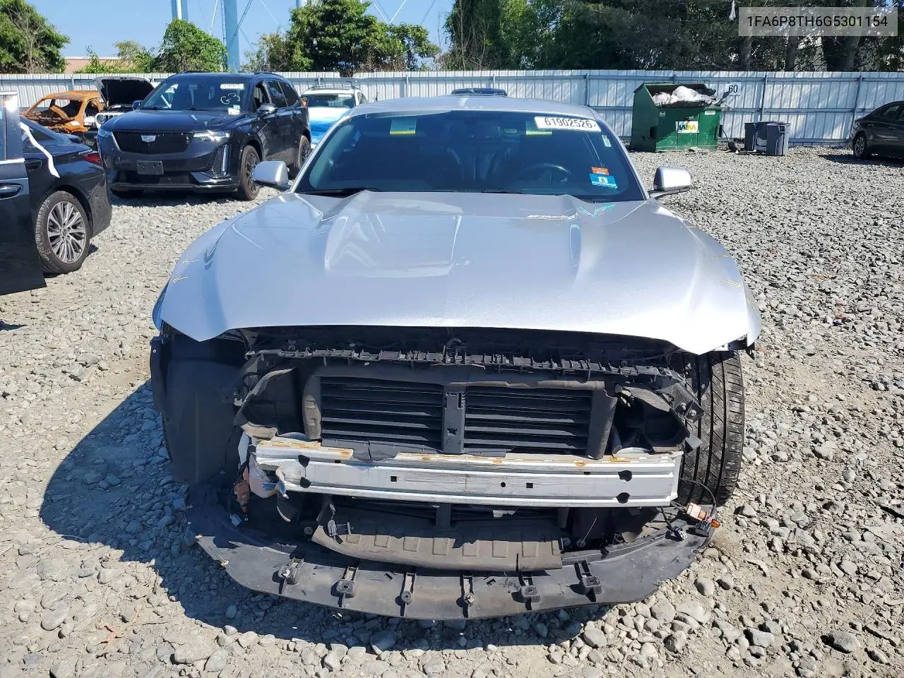 2016 Ford Mustang VIN: 1FA6P8TH6G5301154 Lot: 61902526