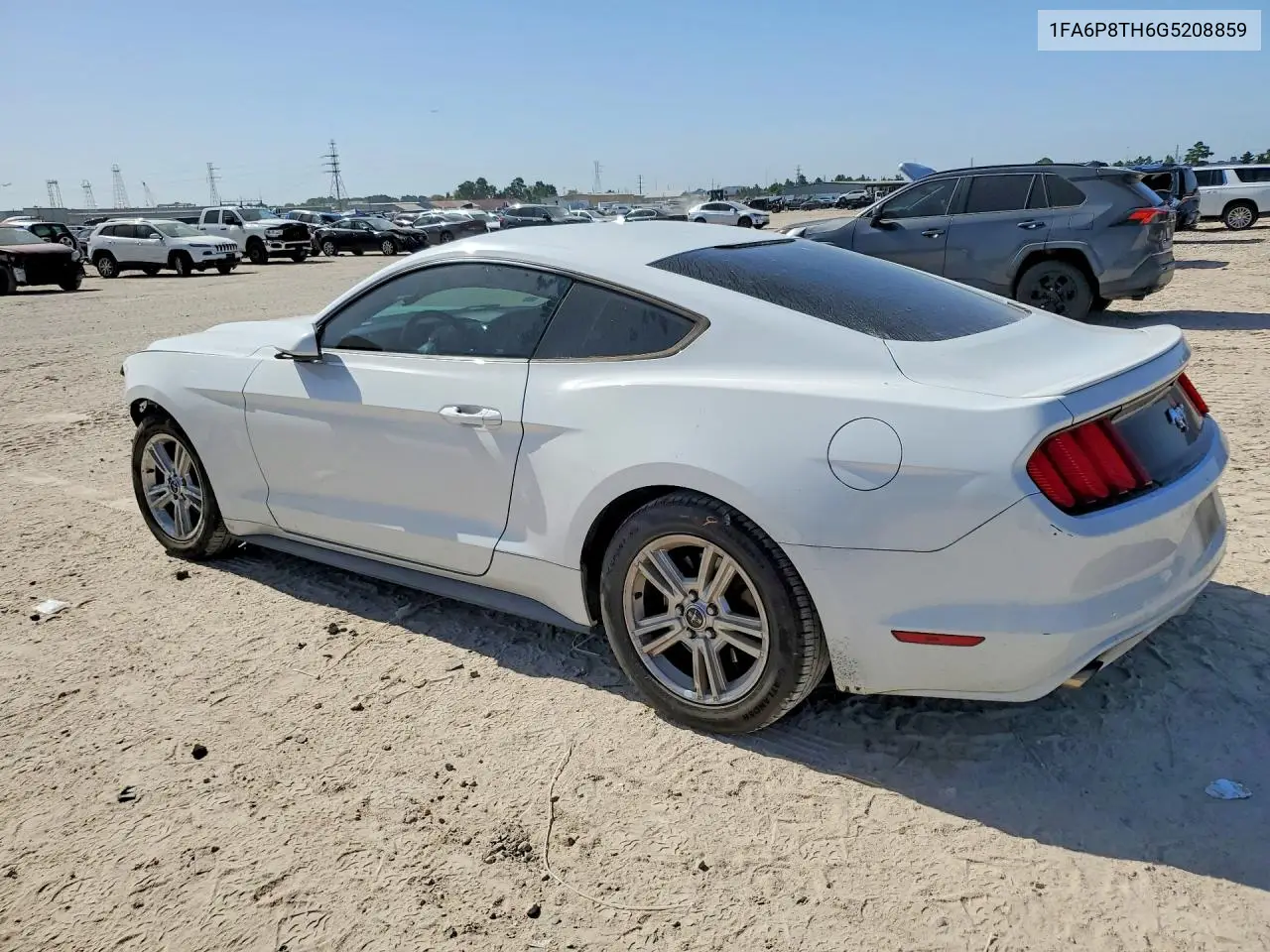 2016 Ford Mustang VIN: 1FA6P8TH6G5208859 Lot: 62032696