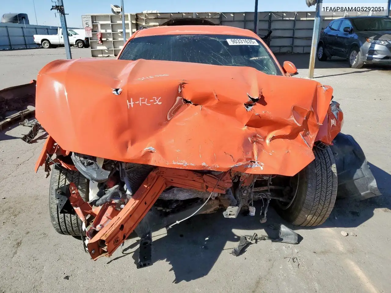 1FA6P8AM4G5292051 2016 Ford Mustang