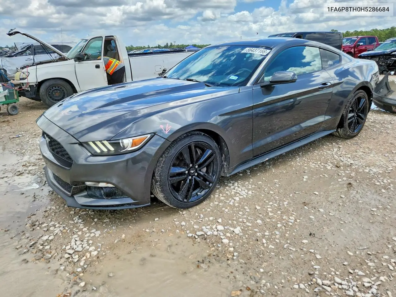 2017 Ford Mustang VIN: 1FA6P8TH0H5286684 Lot: 56437166
