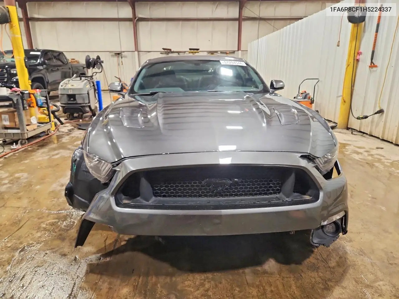 2017 Ford Mustang Gt VIN: 1FA6P8CF1H5224337 Lot: 57294546