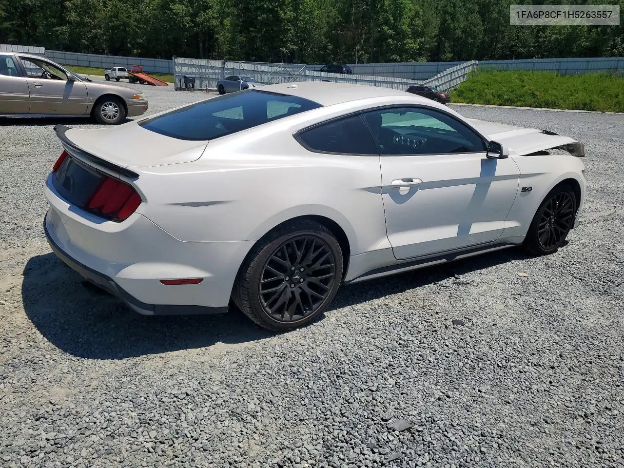 2017 Ford Mustang Gt VIN: 1FA6P8CF1H5263557 Lot: 57731846