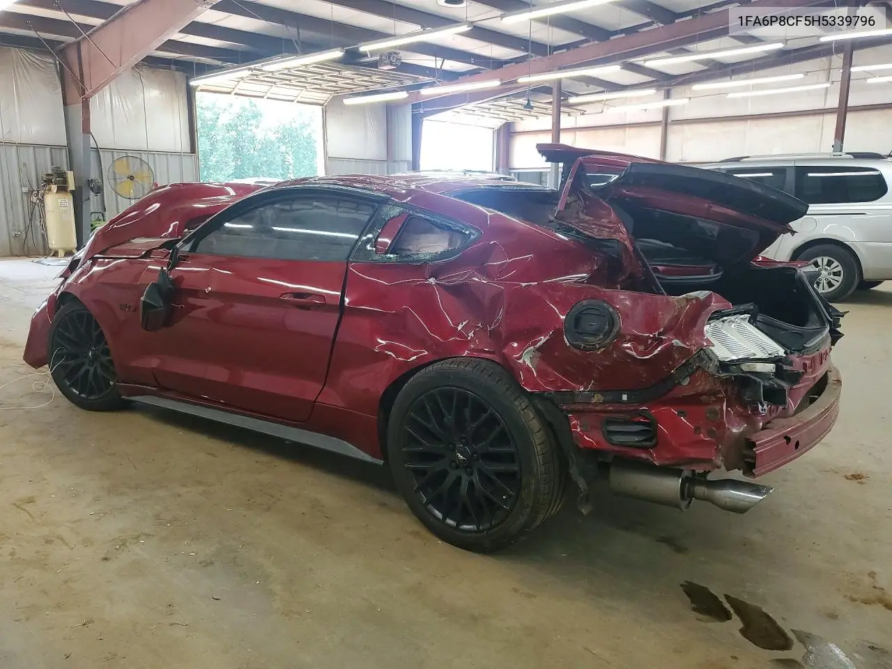 2017 Ford Mustang Gt VIN: 1FA6P8CF5H5339796 Lot: 59584226