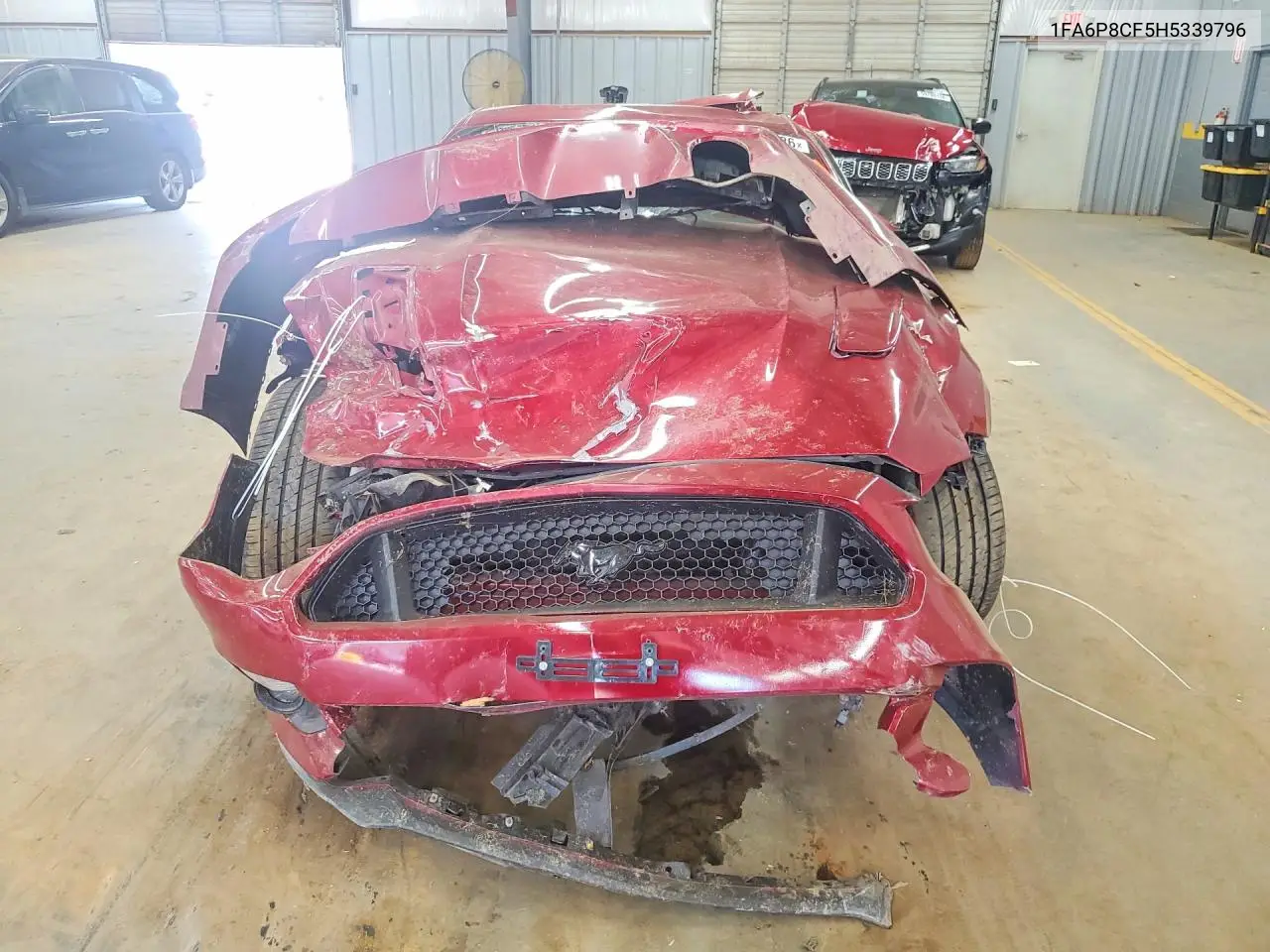 2017 Ford Mustang Gt VIN: 1FA6P8CF5H5339796 Lot: 59584226