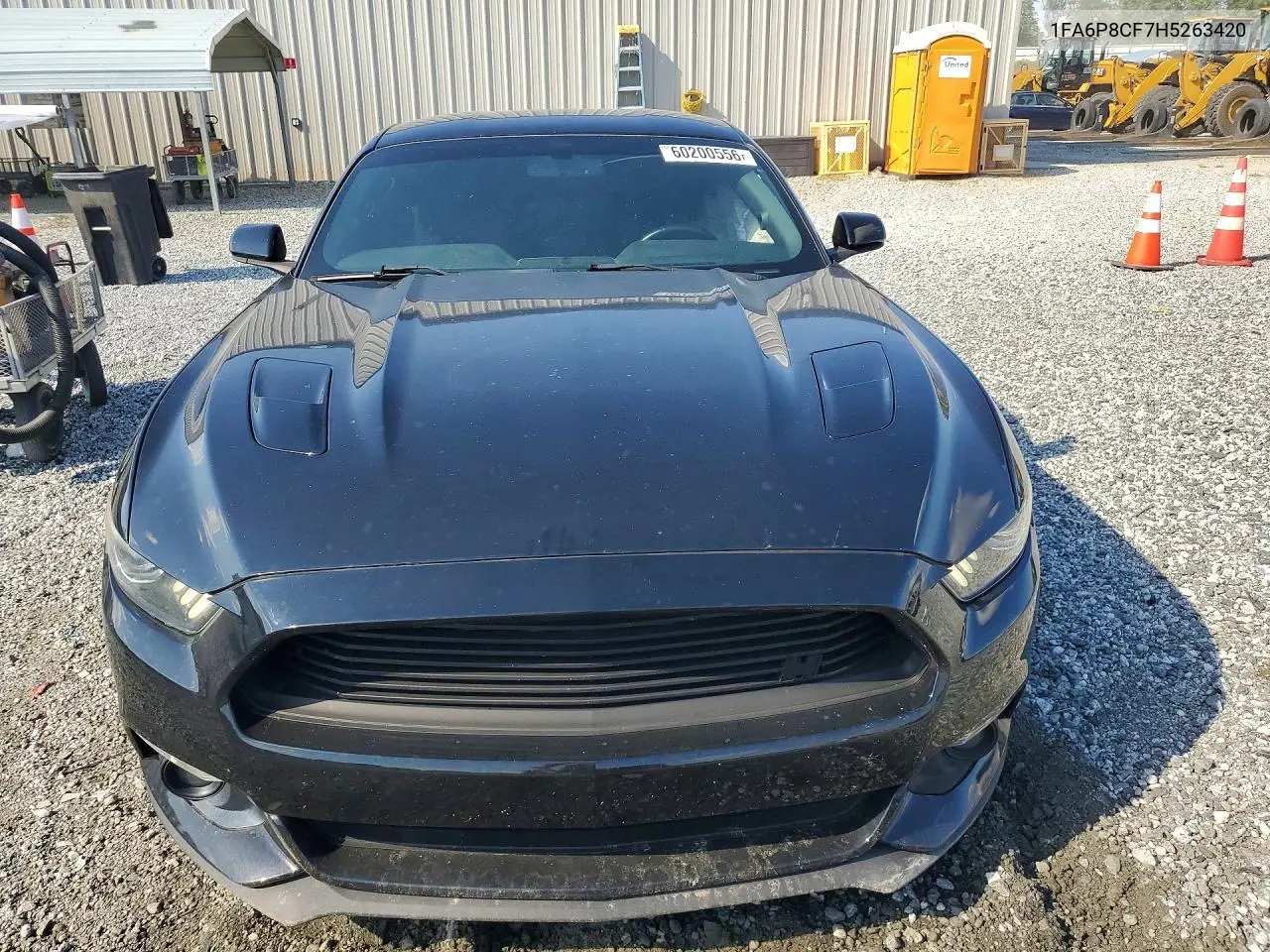 2017 Ford Mustang Gt VIN: 1FA6P8CF7H5263420 Lot: 60200556