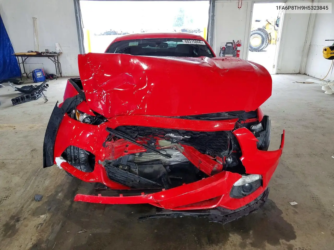 2017 Ford Mustang VIN: 1FA6P8TH9H5323845 Lot: 60315866