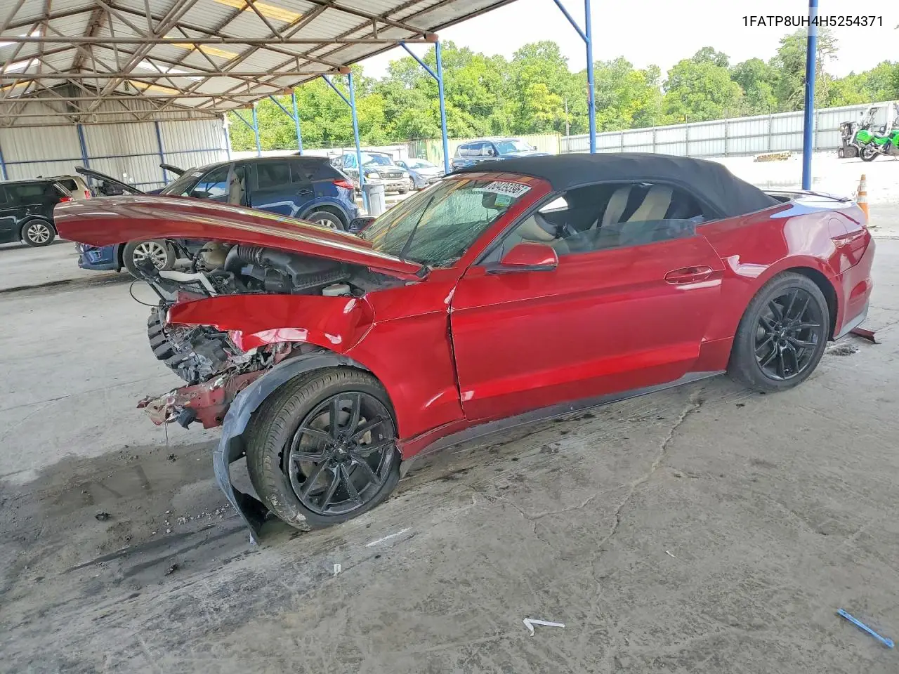 2017 Ford Mustang VIN: 1FATP8UH4H5254371 Lot: 60439396