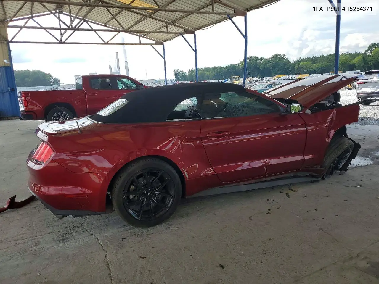 2017 Ford Mustang VIN: 1FATP8UH4H5254371 Lot: 60439396