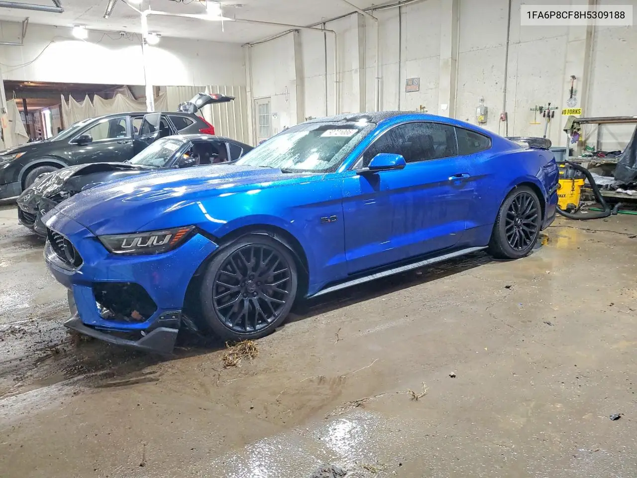 2017 Ford Mustang Gt VIN: 1FA6P8CF8H5309188 Lot: 60721086