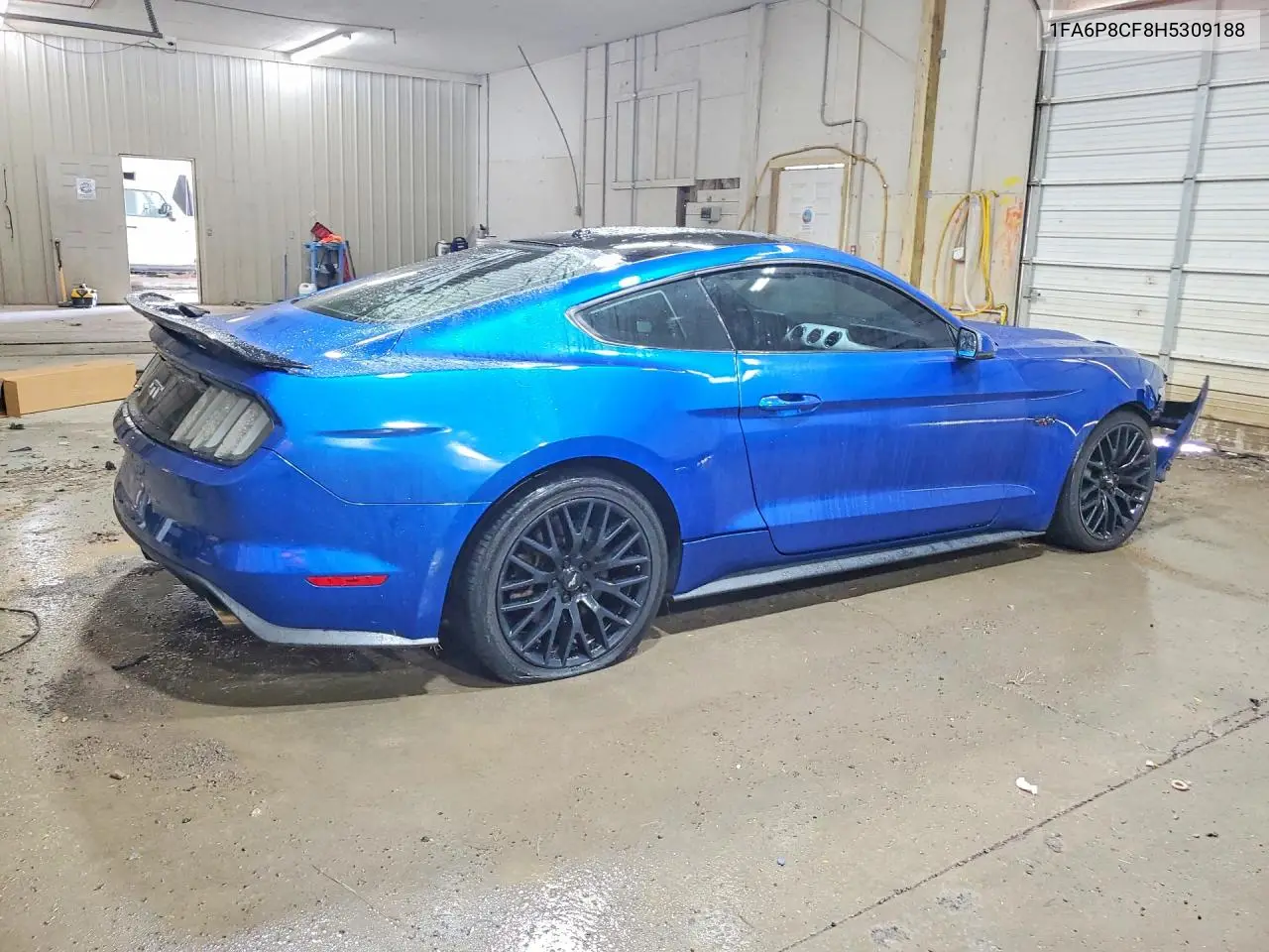 2017 Ford Mustang Gt VIN: 1FA6P8CF8H5309188 Lot: 60721086