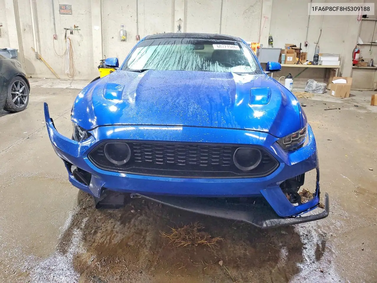 2017 Ford Mustang Gt VIN: 1FA6P8CF8H5309188 Lot: 60721086