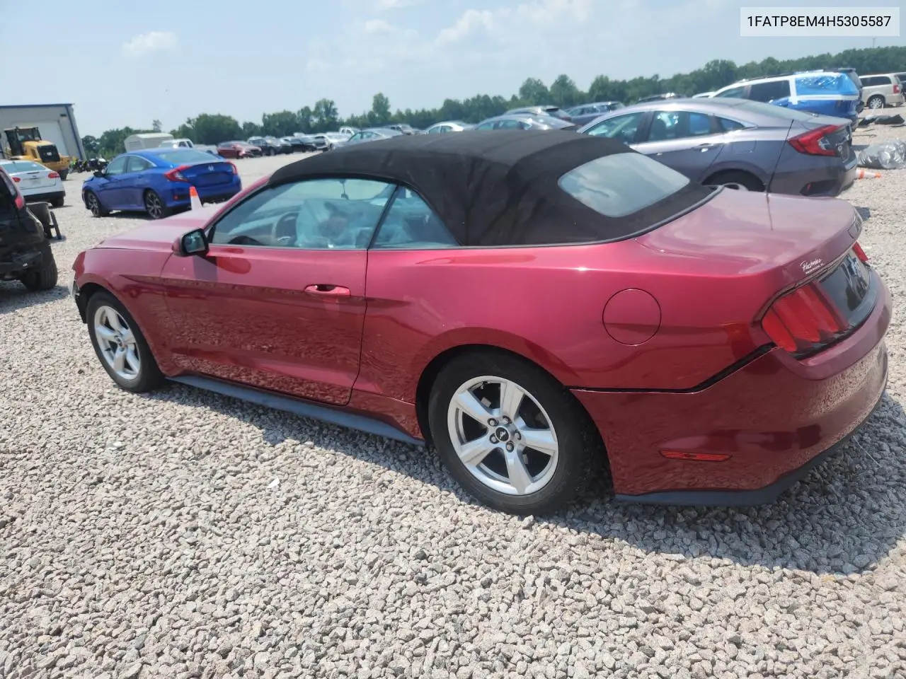 2017 Ford Mustang VIN: 1FATP8EM4H5305587 Lot: 61443506