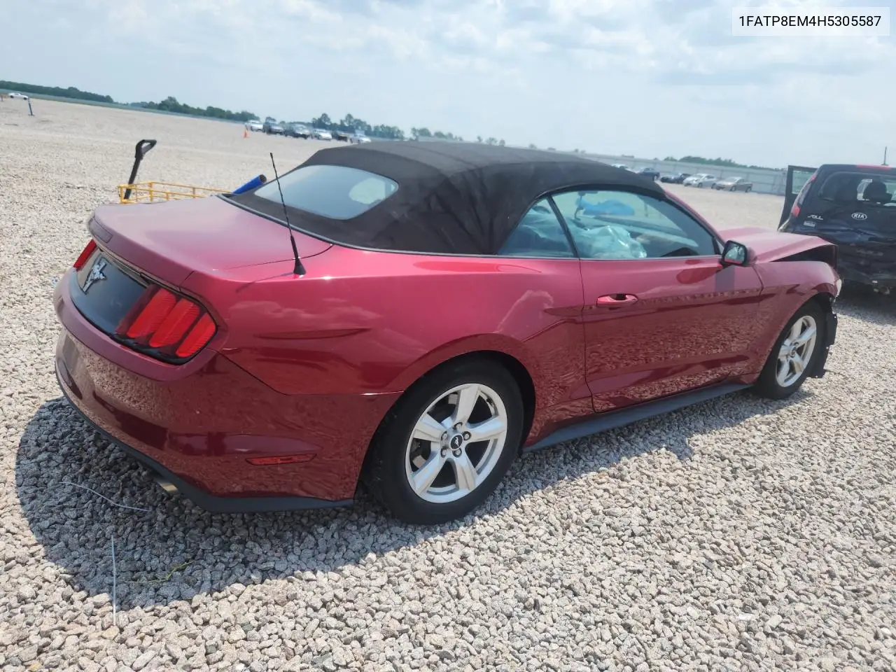 2017 Ford Mustang VIN: 1FATP8EM4H5305587 Lot: 61443506