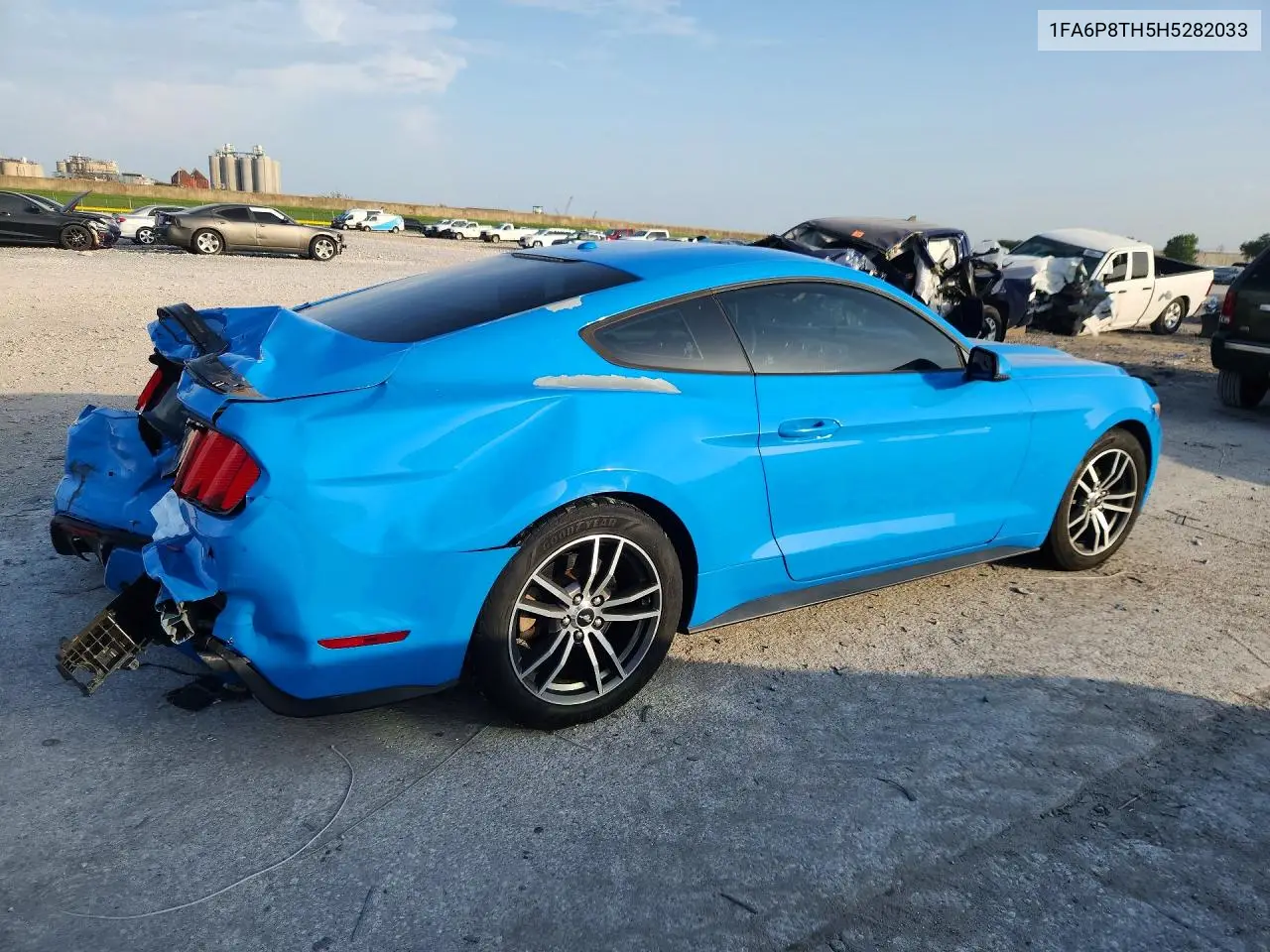2017 Ford Mustang VIN: 1FA6P8TH5H5282033 Lot: 61539826