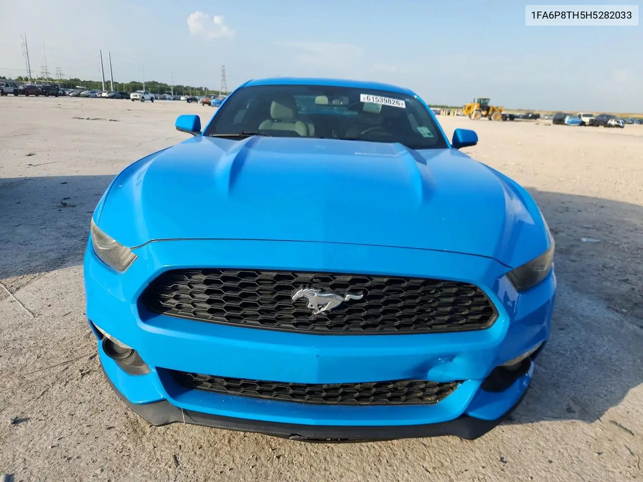 2017 Ford Mustang VIN: 1FA6P8TH5H5282033 Lot: 61539826