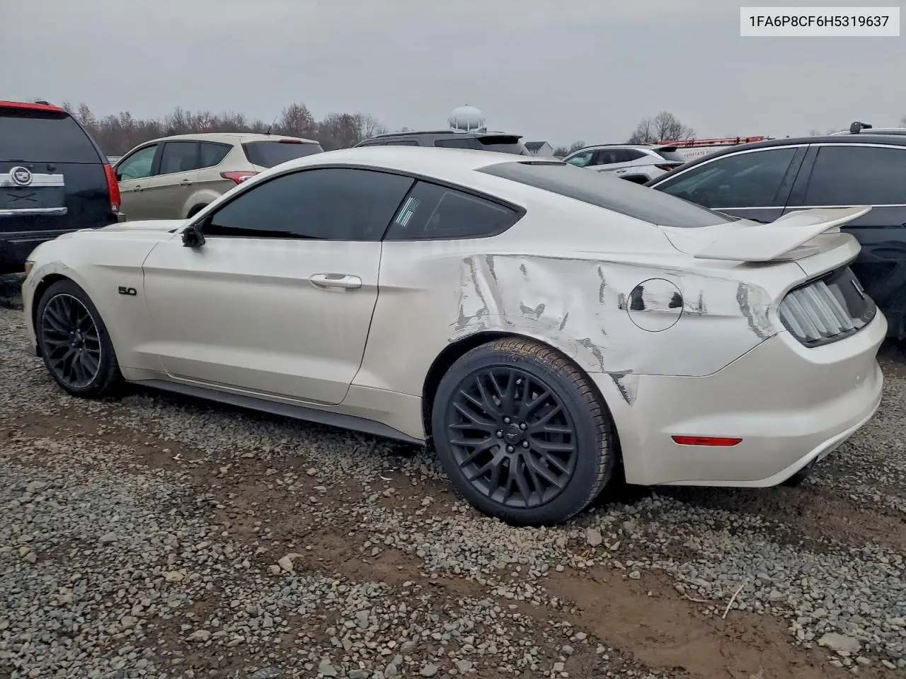 1FA6P8CF6H5319637 2017 Ford Mustang Gt