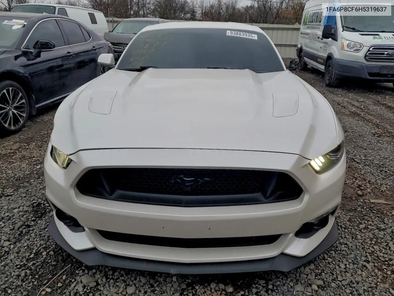 1FA6P8CF6H5319637 2017 Ford Mustang Gt