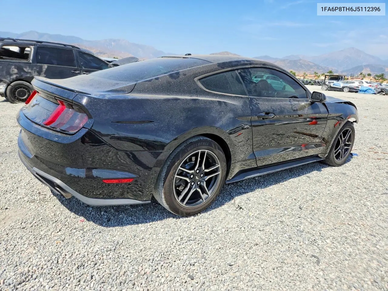 2018 Ford Mustang VIN: 1FA6P8TH6J5112396 Lot: 55939596