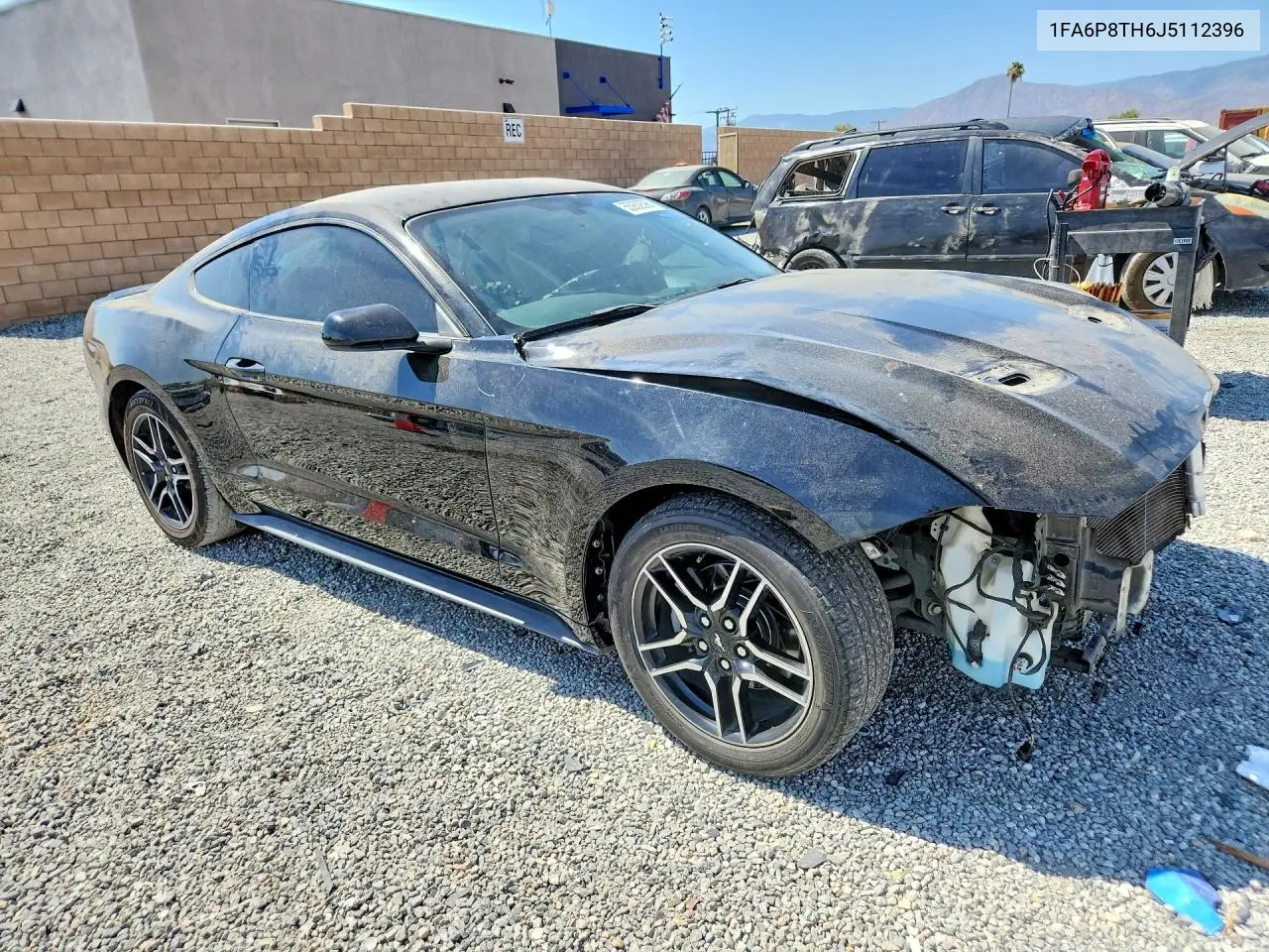 2018 Ford Mustang VIN: 1FA6P8TH6J5112396 Lot: 55939596