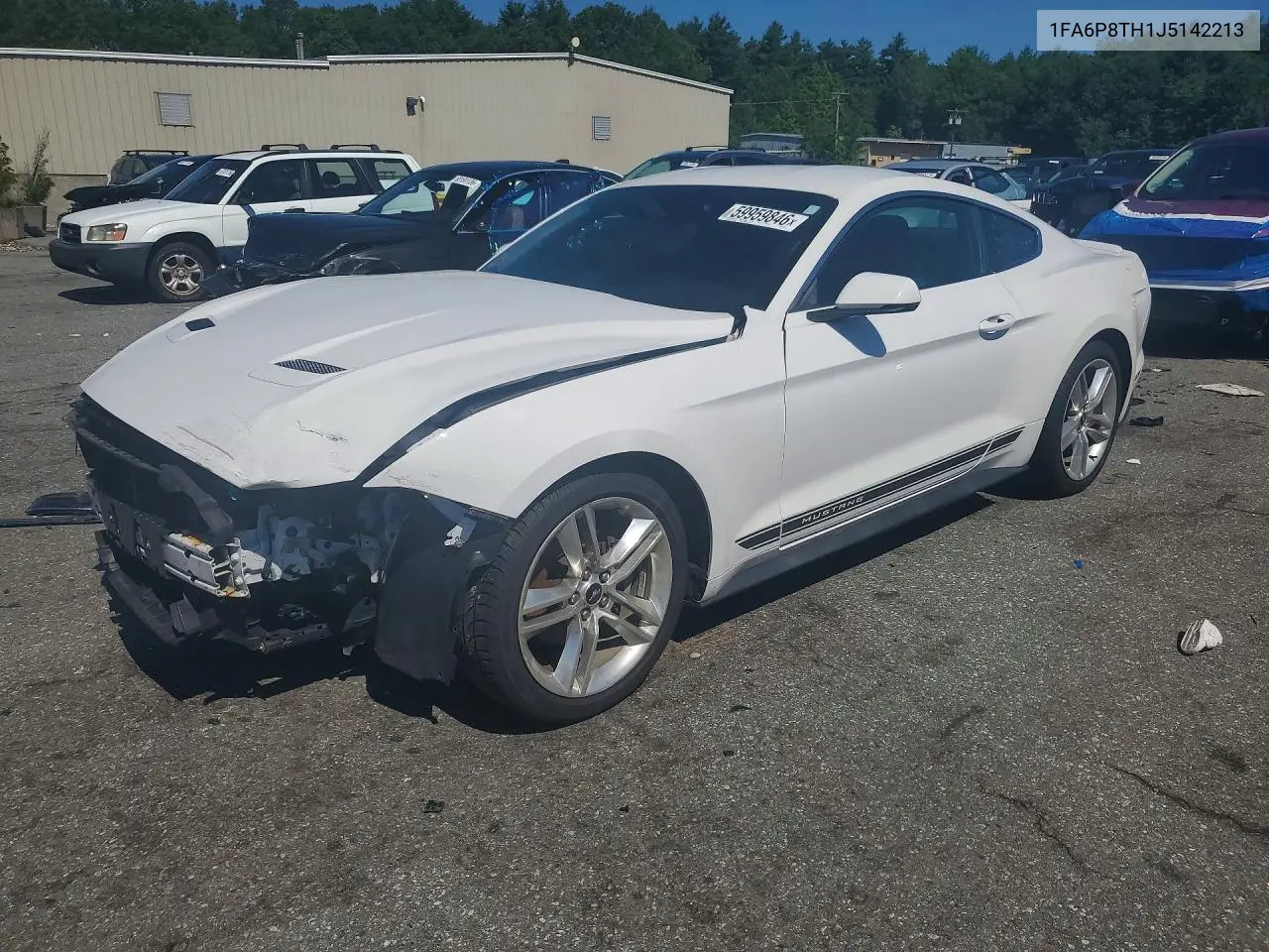 2018 Ford Mustang VIN: 1FA6P8TH1J5142213 Lot: 59959846