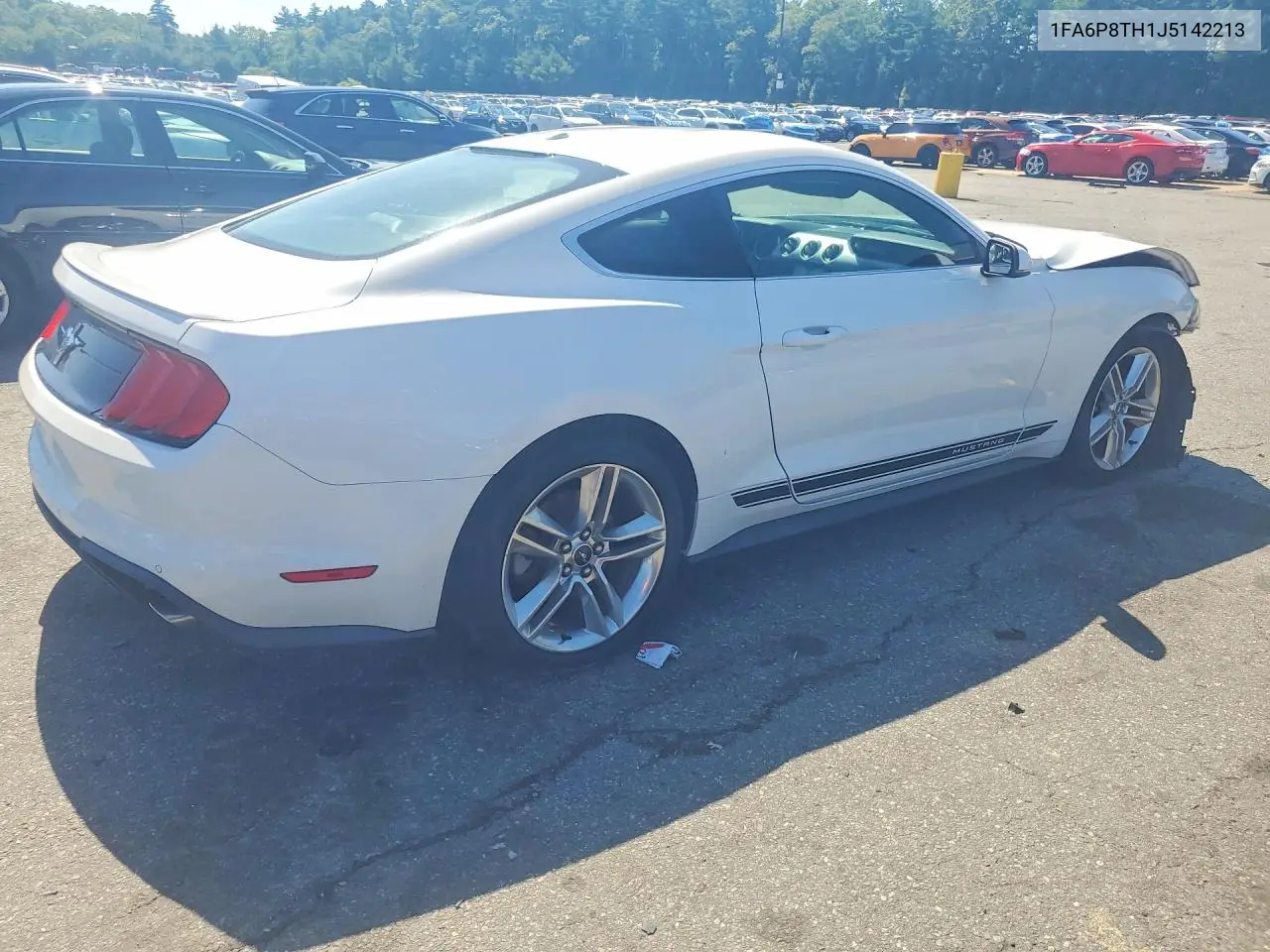 2018 Ford Mustang VIN: 1FA6P8TH1J5142213 Lot: 59959846