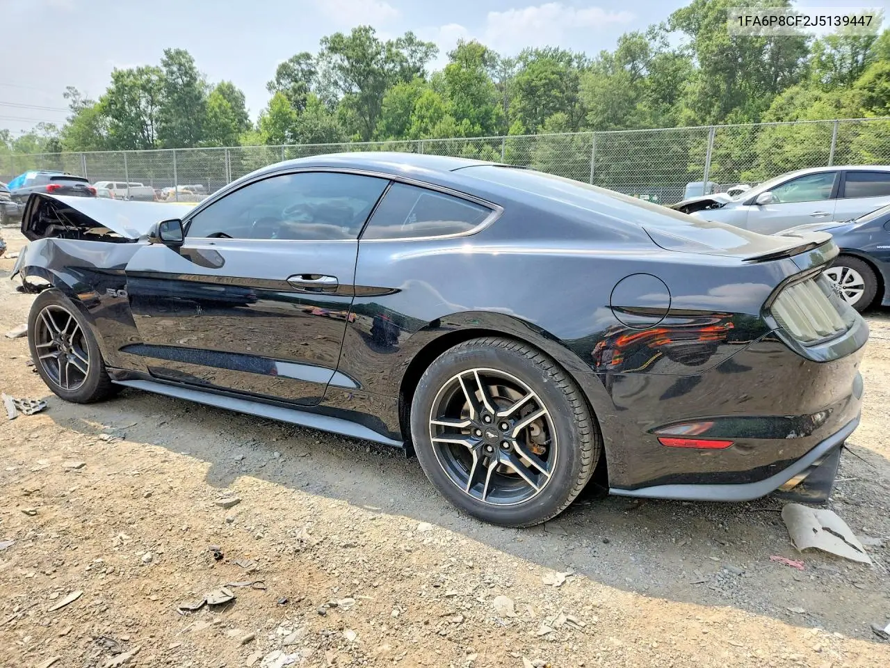 2018 Ford Mustang Gt VIN: 1FA6P8CF2J5139447 Lot: 61075736