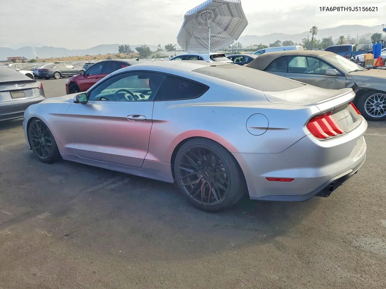 2018 Ford Mustang VIN: 1FA6P8TH9J5156621 Lot: 61528916