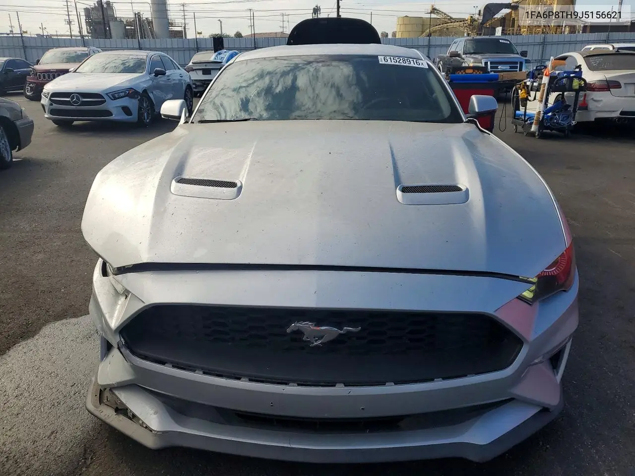 2018 Ford Mustang VIN: 1FA6P8TH9J5156621 Lot: 61528916