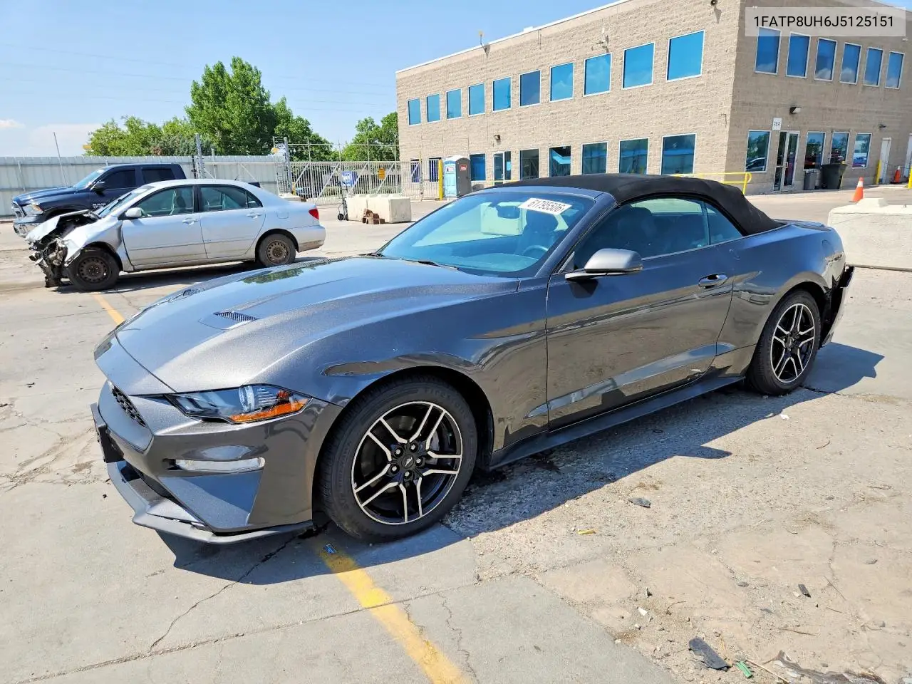 2018 Ford Mustang VIN: 1FATP8UH6J5125151 Lot: 61795506