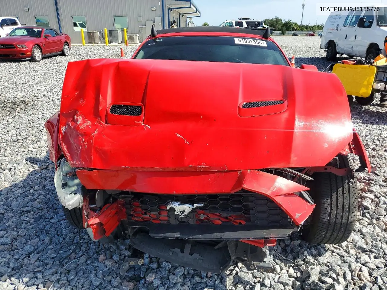 2018 Ford Mustang VIN: 1FATP8UH9J5155776 Lot: 61932856