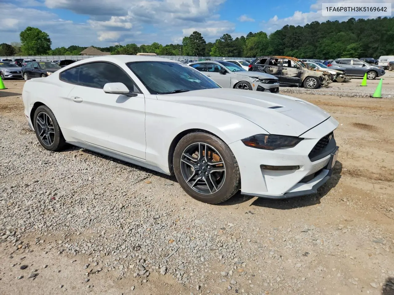 2019 Ford Mustang VIN: 1FA6P8TH3K5169642 Lot: 49022546