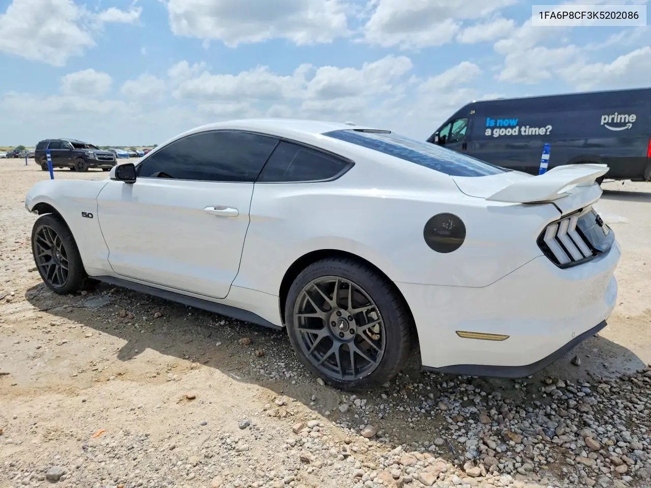2019 Ford Mustang Gt VIN: 1FA6P8CF3K5202086 Lot: 58006176