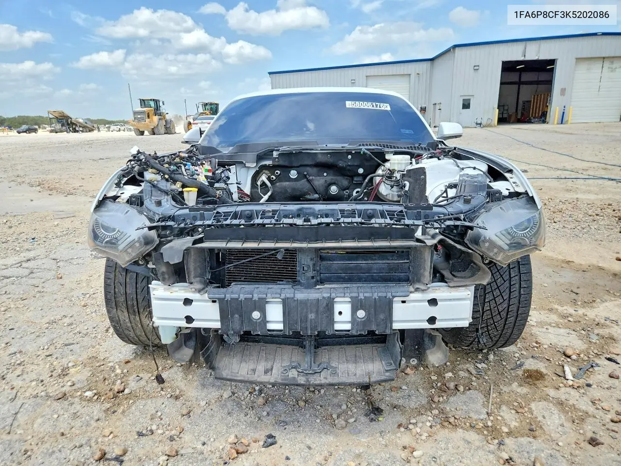 2019 Ford Mustang Gt VIN: 1FA6P8CF3K5202086 Lot: 58006176