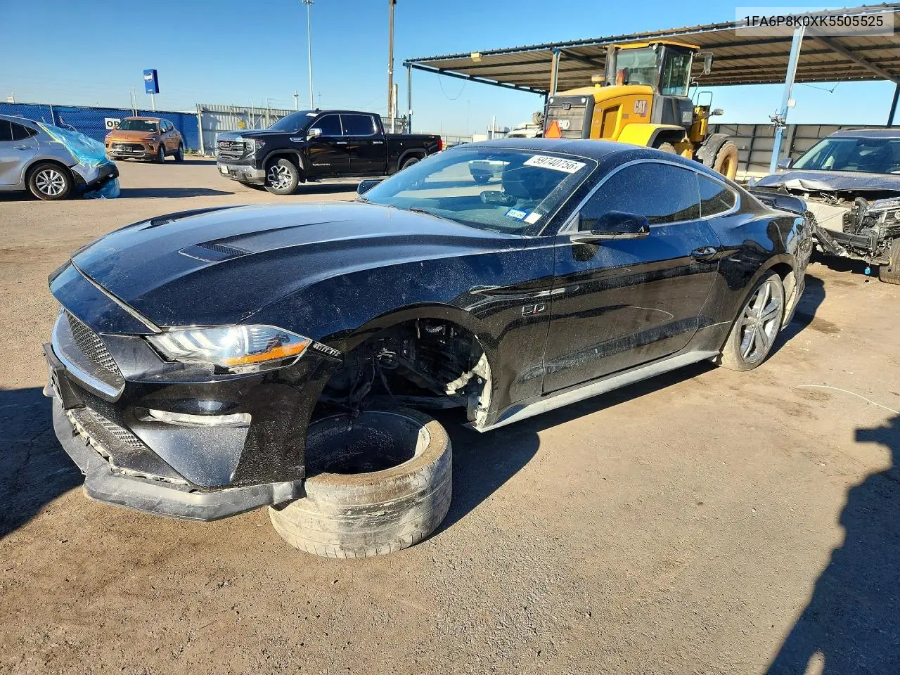 1FA6P8K0XK5505525 2019 Ford Mustang Bullitt