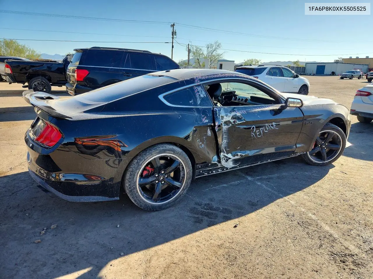 1FA6P8K0XK5505525 2019 Ford Mustang Bullitt