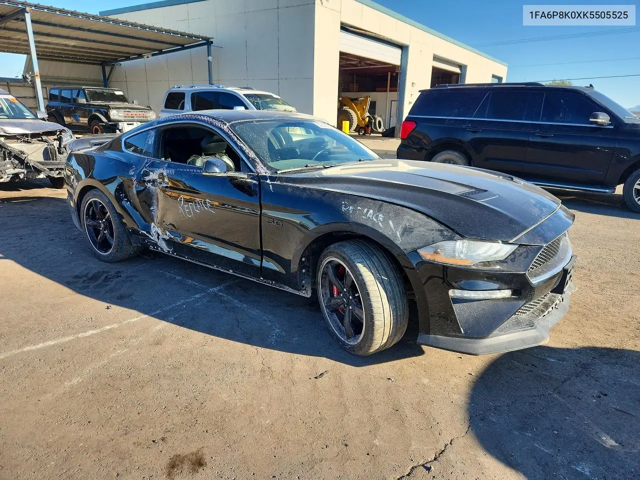 1FA6P8K0XK5505525 2019 Ford Mustang Bullitt