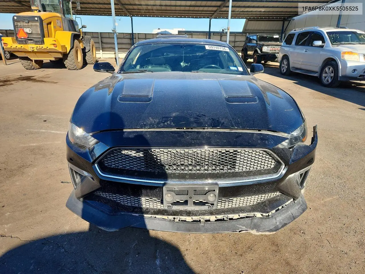 1FA6P8K0XK5505525 2019 Ford Mustang Bullitt