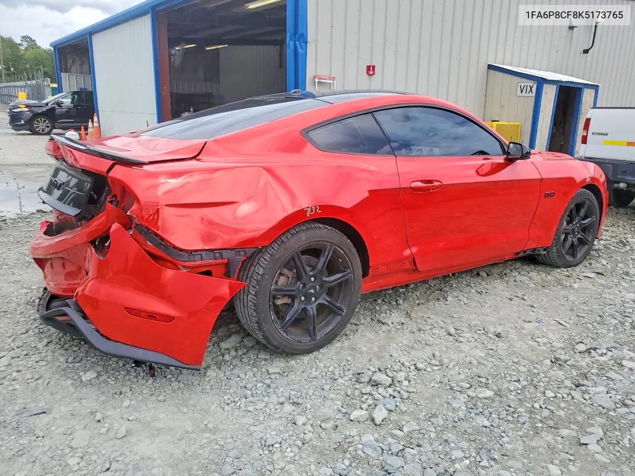 2019 Ford Mustang Gt VIN: 1FA6P8CF8K5173765 Lot: 61515856