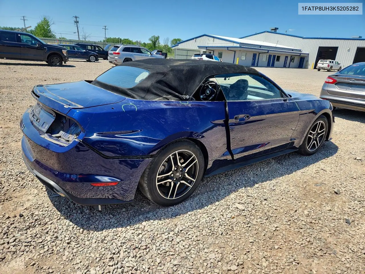 2019 Ford Mustang VIN: 1FATP8UH3K5205282 Lot: 61699536